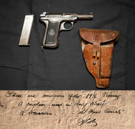 Savage Model 1907 Pistol and Holster