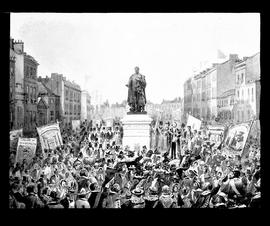 Unveiling of the Father Mathew Statue, St. Patrick's Street, Cork