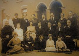 Michael Collins at the wedding of Eliza Clancy and Michael O’Brien