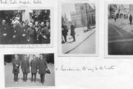 Students at Rome, Lourdes, Florence and Venice.